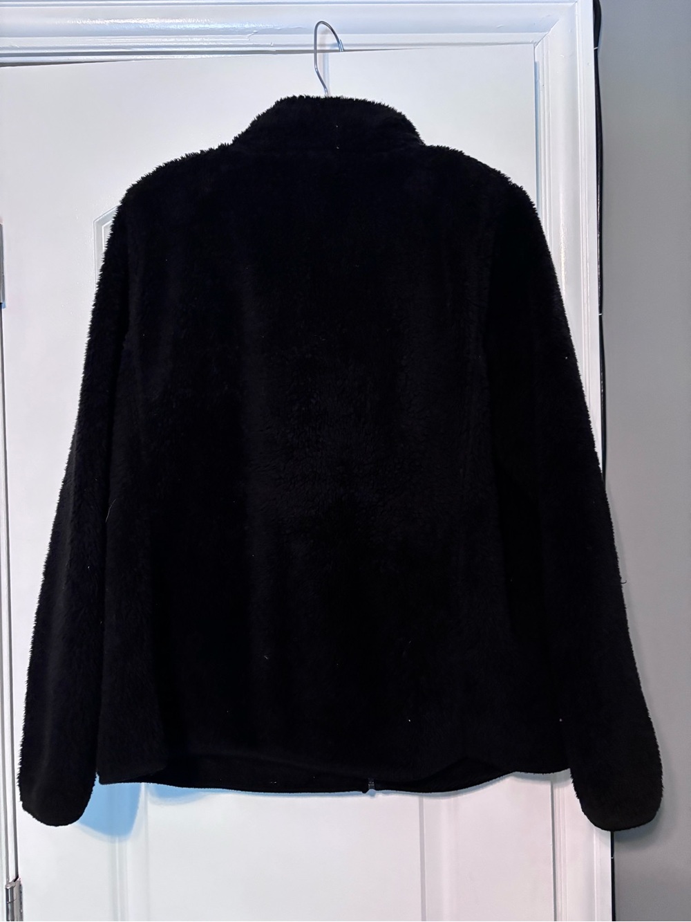 Sonoma Black Women's Zip-Up Faux Fur Jacket Size XL - Picture 5 of 10